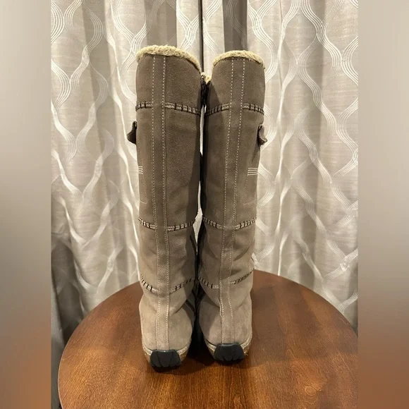 Timberland Women’s Tall Boot Granby Leather Sherpa Waterproof Boots, Size 10 - Picture 6 of 12